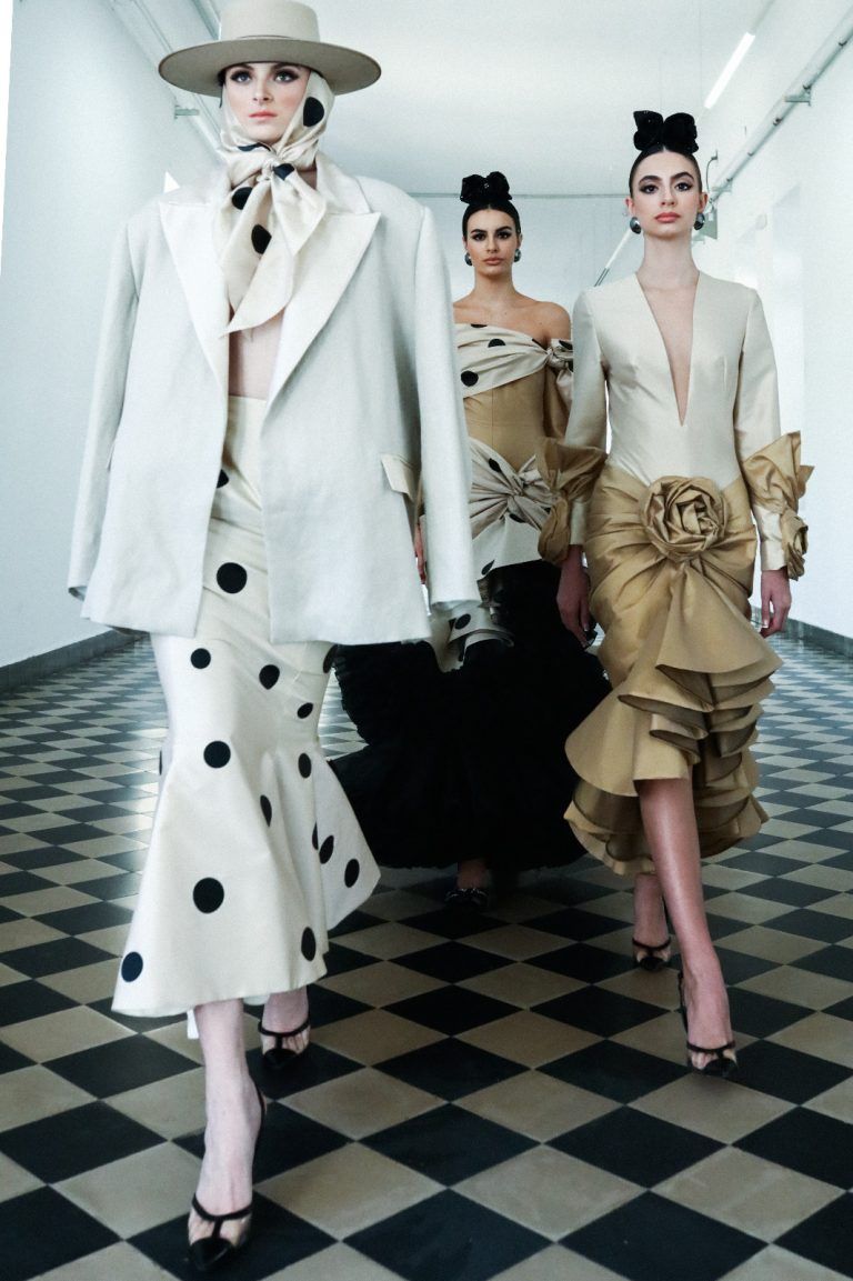 Juana Martín estrena en La Térmica la colección flamenca bajo el nombre de Madame Olé