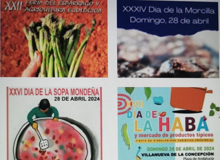 Sopa Mondeña, morcilla, espárrago o haba, las cuatro fiestas gastronómicas de este fin de semana en la provincia