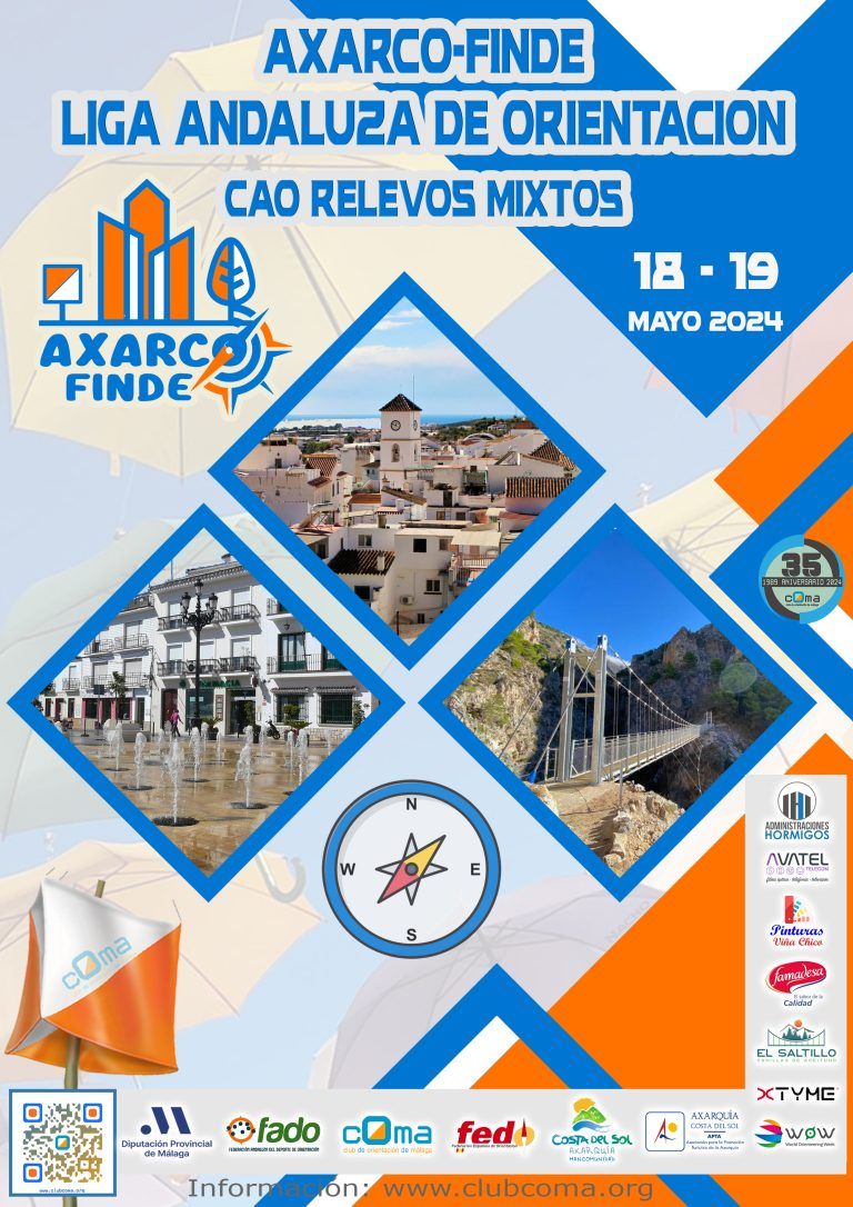 Torrox, Algarrobo y Canillas de Aceituno serán escenario del ‘Trofeo Axarquía’, incluido en la Liga Andaluza de Orientación