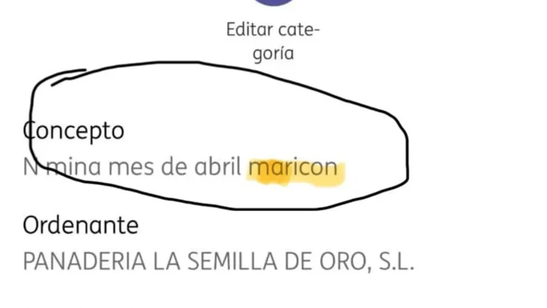 «Nómina abril maricón»: Denuncian por homofobia a una panadería que pagó así a su empleado