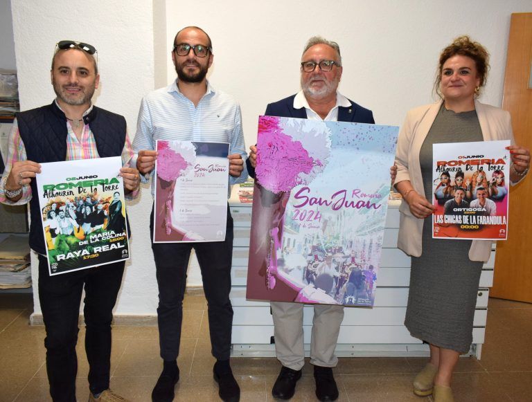 Raya Real, los Ortigosa y María de la Colina amenizarán la Romería de San Juan en Alhaurín de la Torre