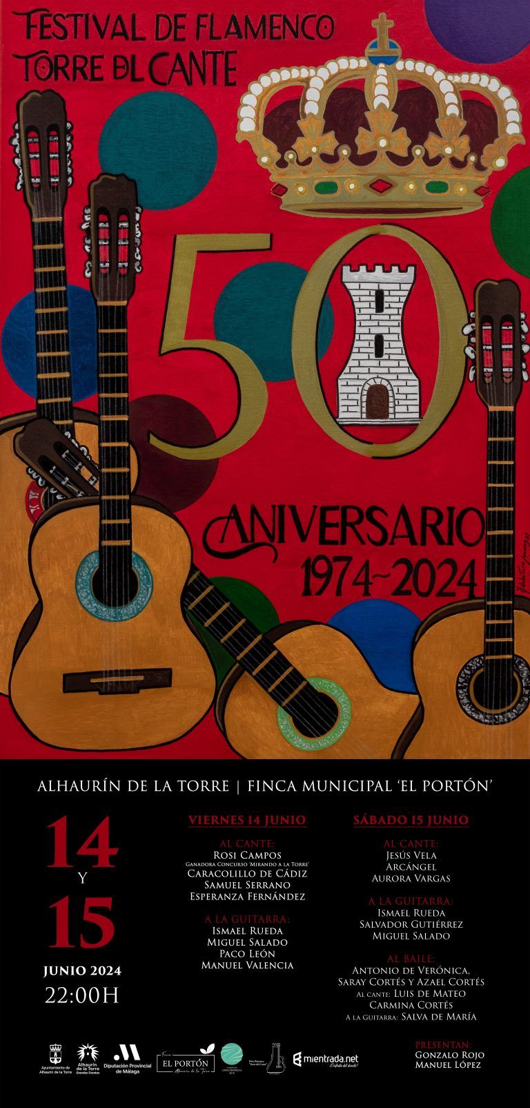 Este fin de semana se celebra la 50 edición de La Torre del Cante con Esperanza Fernández y Arcángel como grandes reclamos