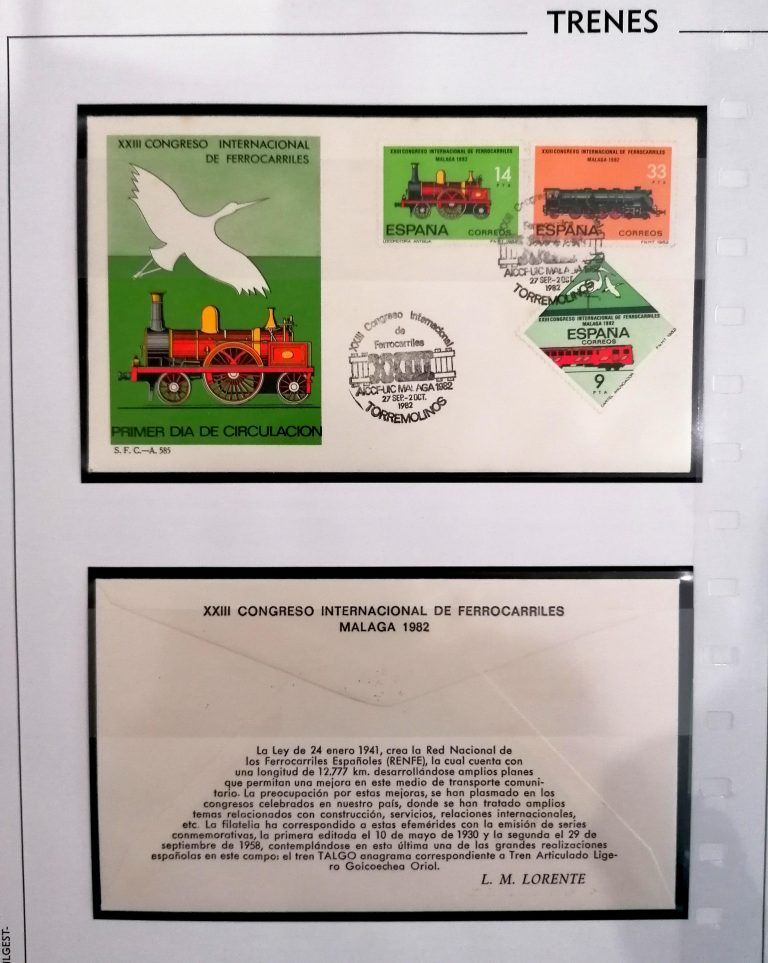 “Crónicas malagueñas” en la oficina principal de  Correos de la ciudad