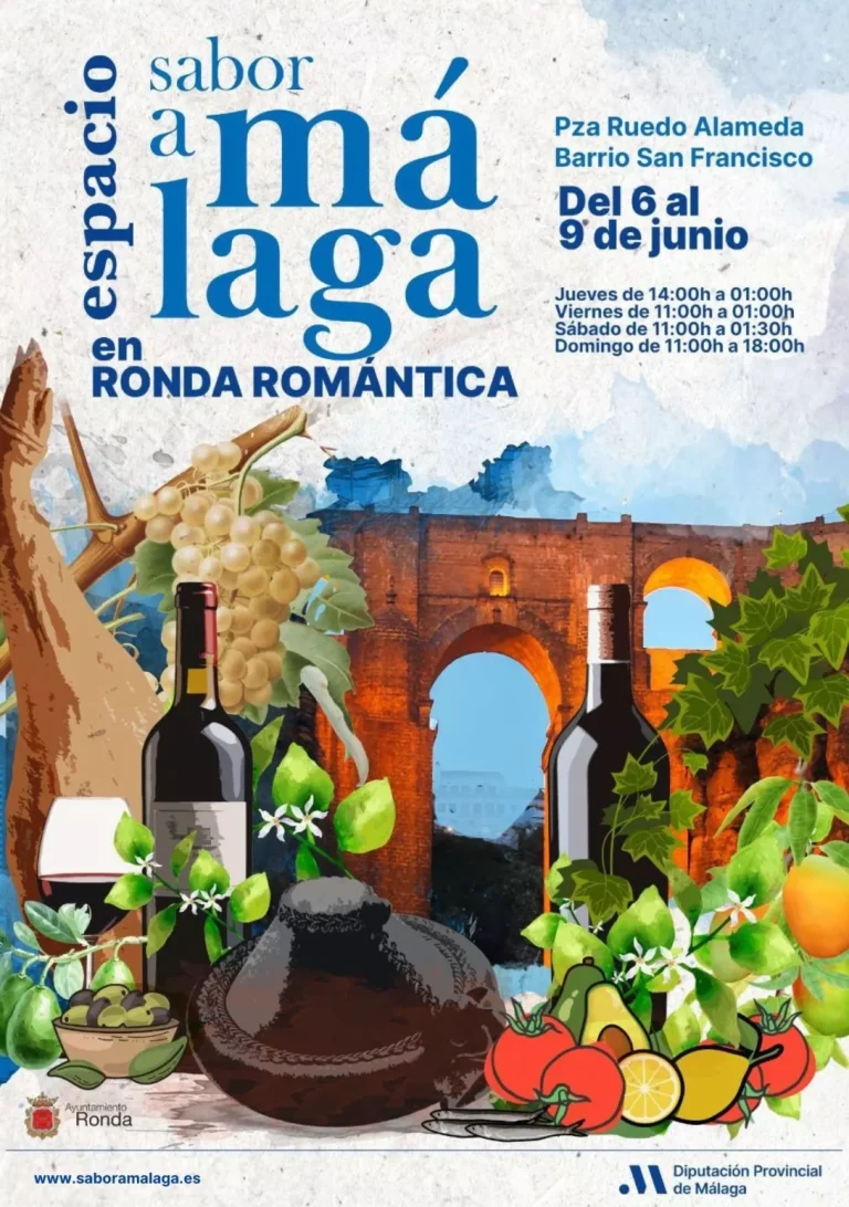 Once productores de Sabor a Málaga se exhiben en la X edición de Ronda Romántica