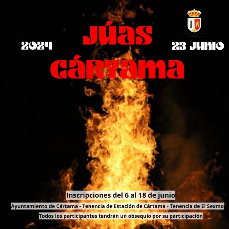 El Ayuntamiento de Cártama anima a la ciudadanía a preparar “Júas” para la noche de San Juan