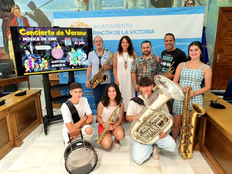 Rincón de la Victoria celebrará el VIII Concierto de Verano de Música de Cine en el auditorio municipal el próximo 27 de julio