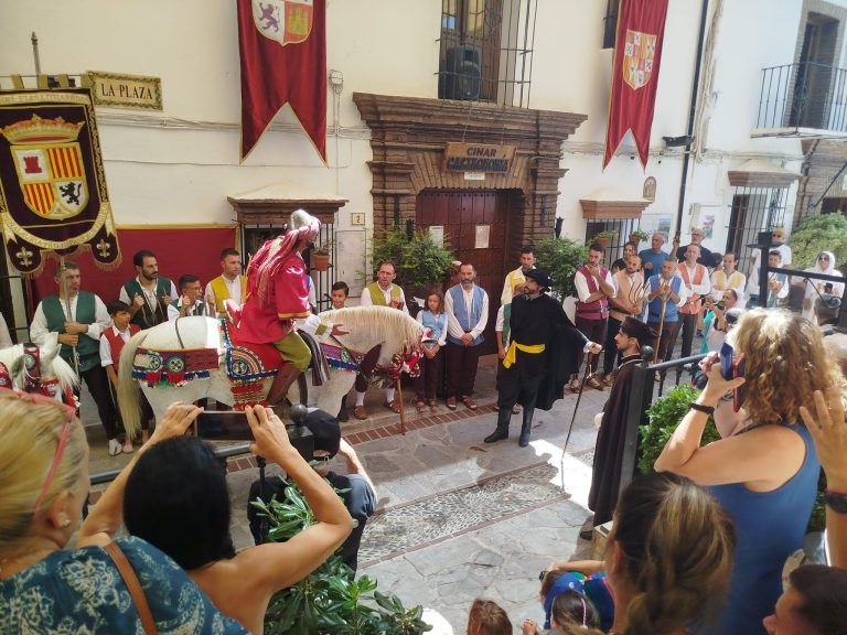 Benalauría celebró  este fin de semana su tradicional fiesta de moros y cristianos