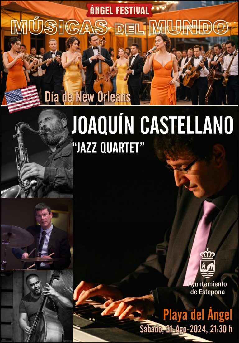 El Ayuntamiento de Estepona organiza la tercera edición del ‘Ángel Festival. Músicas del Mundo’ con el mejor sonido de Italia, Estados Unidos y Argentina
