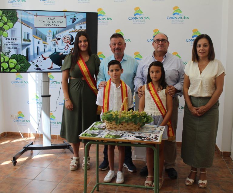 Iznate celebra la XXIV edición del Día de la Uva Moscatel con una ruta gastronómica, un mercadillo de productos artesanales y músic