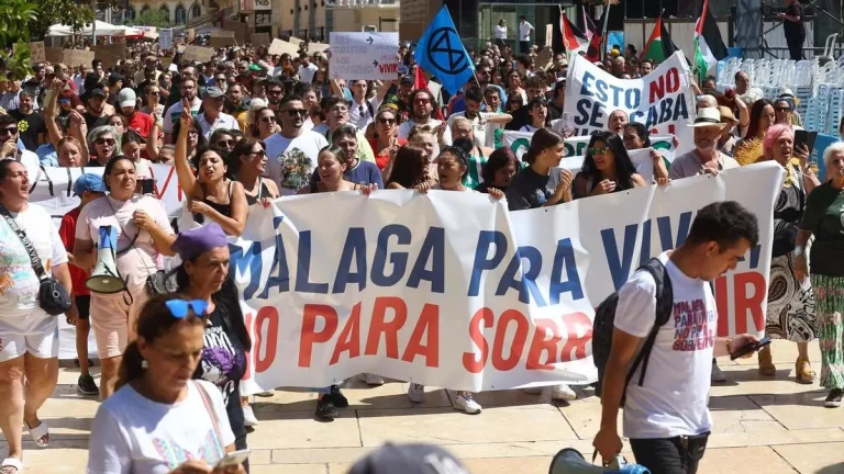 9N: horario y recorrido de la manifestación por la vivienda en Málaga