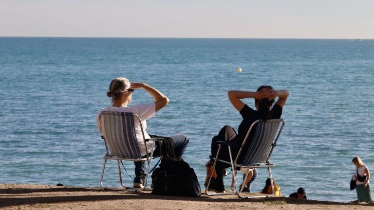 Predición de las temperaturas para Málaga con terral  y temperaturas alrededor de los 23 grados