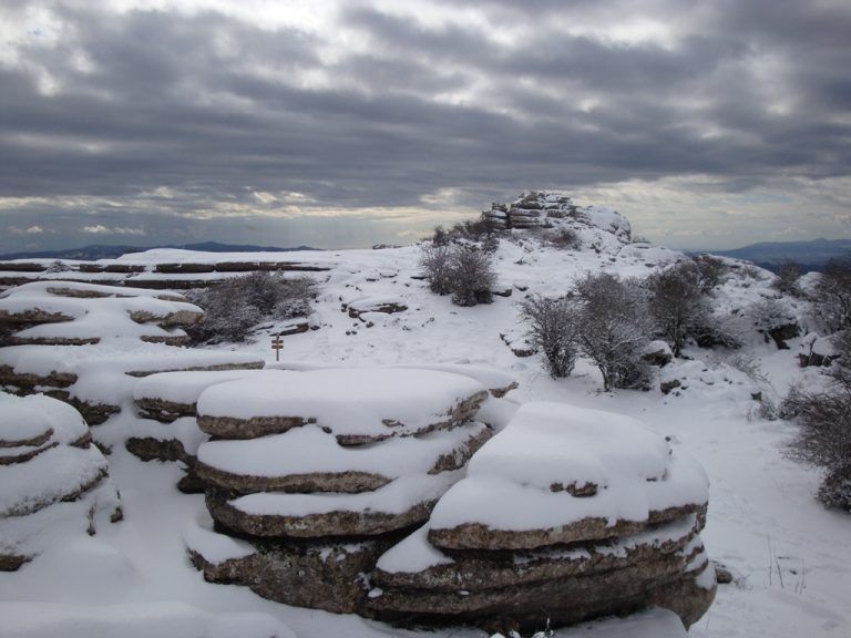 La Aemet avisa de nevadas esta semana en la provincia de Málaga