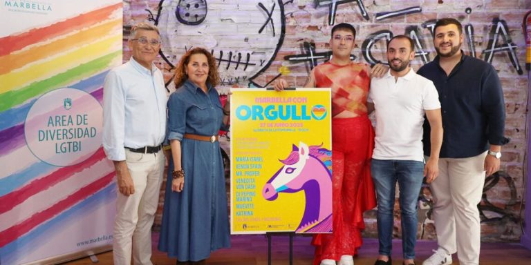 Marbella celebra el Orgullo LGTBI el 27 de junio con María Isabel, Xenon Spain, Venedita Von Däsh y más artistas en La Fontanilla