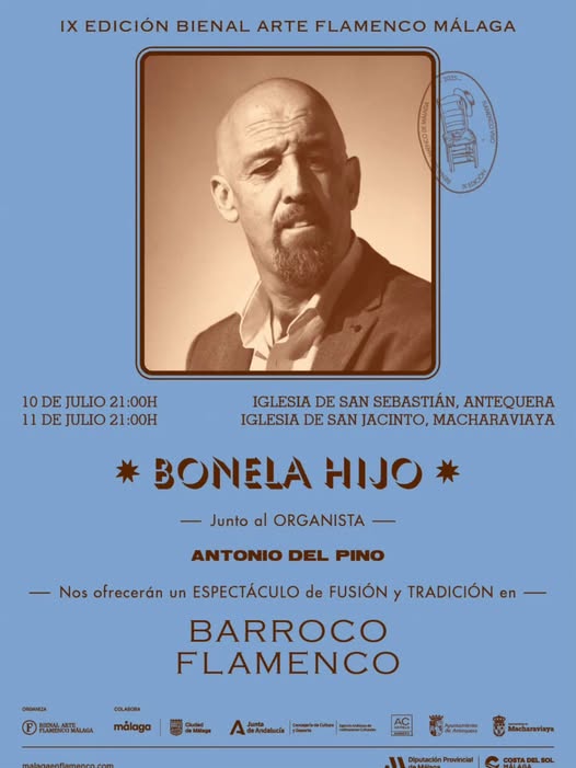 La Bienal lleva esta semana los espectáculos ‘Barroco flamenco’ a Antequera y Macharaviaya, y ‘Arpaora’ a Alhaurín de la Torre