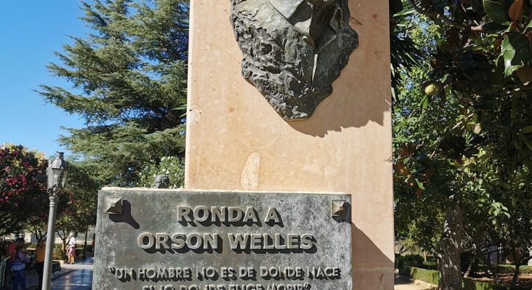 Se cumplen 40 años del fallecimiento de Orson Welles, cuyas cenizas descansan en Ronda