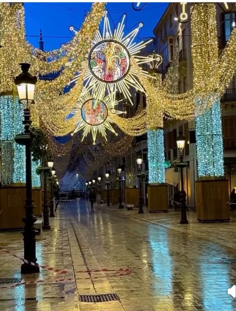 Málaga se prepara para un encendido navideño histórico con nuevo diseño en Larios, espectáculo escénico y más de 2,7 millones de luces