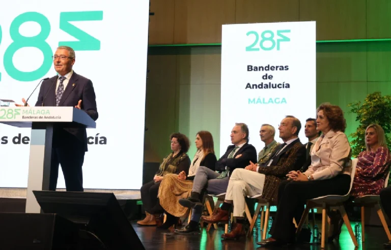 Las Banderas de Andalucía 2026 distinguen el talento y liderazgo de Málaga