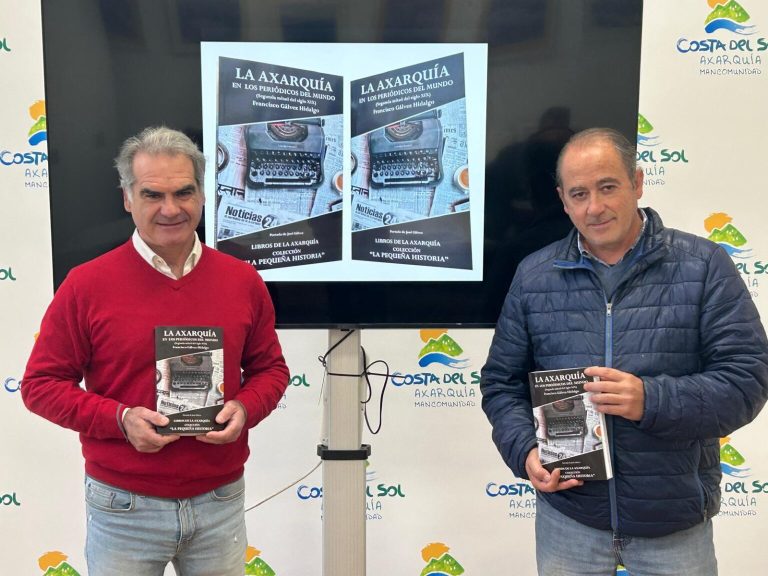 El periodista veleño Francisco Gálvez presenta el libro ‘La Axarquía en los periódicos del mundo’