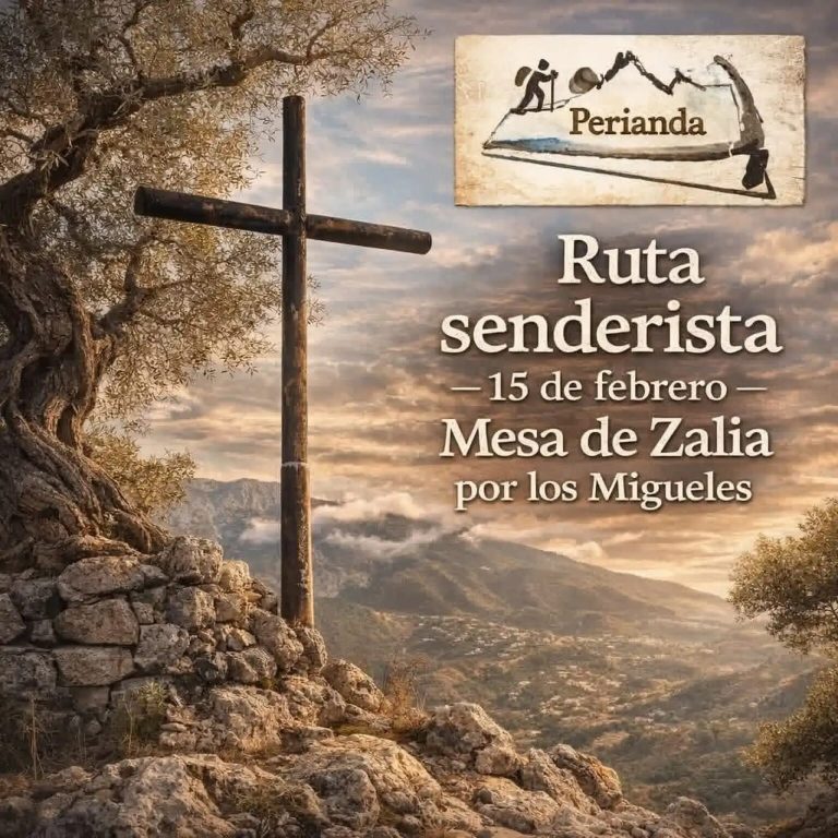 El municipio de Periana y el Club Axarco proponen una ruta montañera para el 15 de febrero