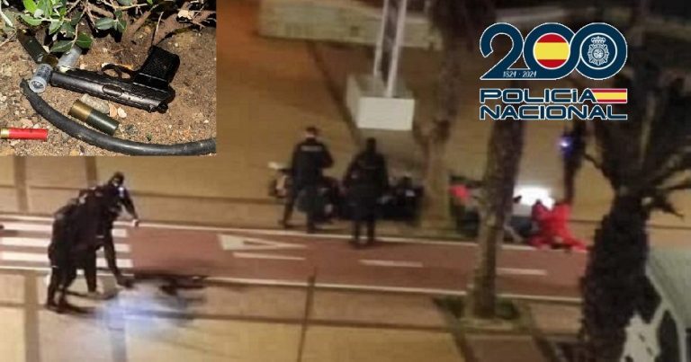 Frustran en Fuengirola un ajuste de cuentas: tres detenidos y varias armas de fuego intervenidas