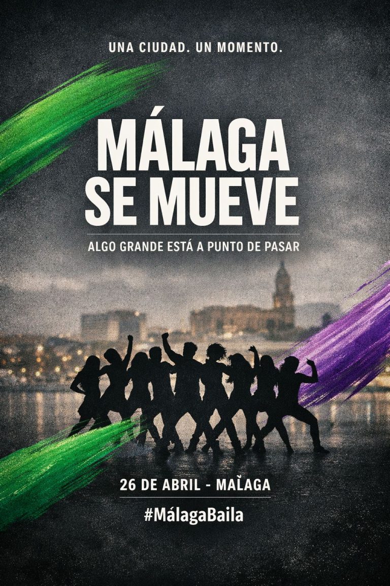 Málaga baila al unísono: una “bandera humana” al ritmo de Pablo Alborán llenará la ciudad de emoción