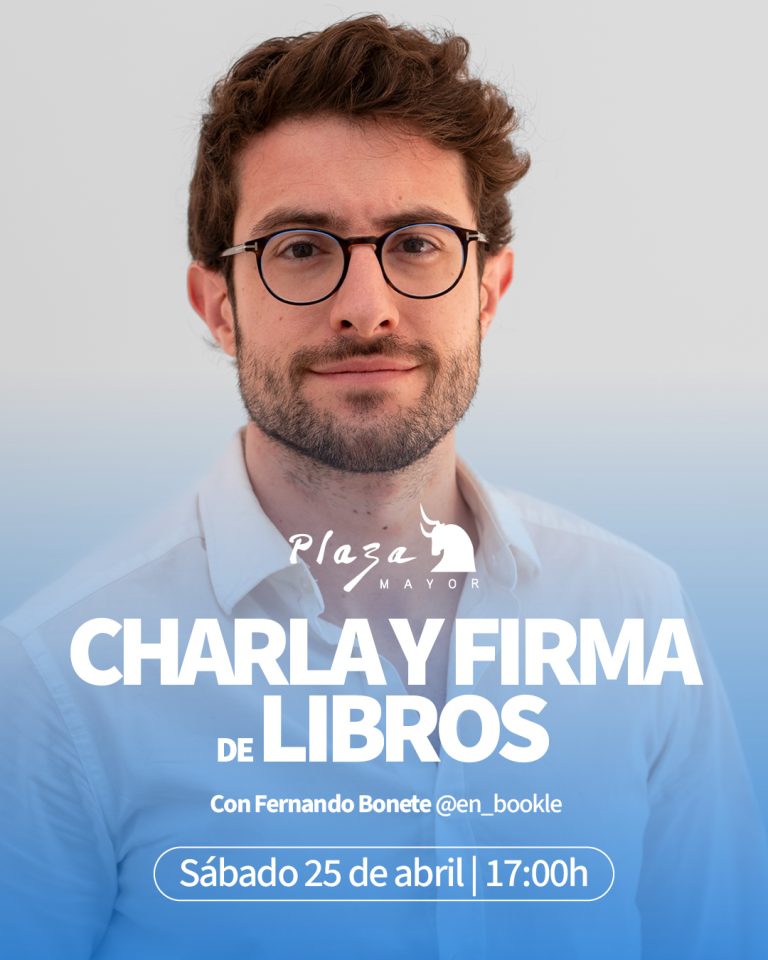 Plaza Mayor impulsa la lectura con un encuentro participativo junto al escritor y divulgador literario Fernando Bonete