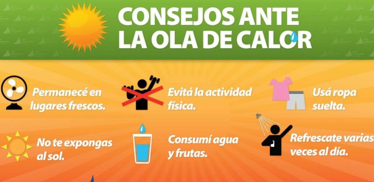 ¿Qué hacer ante la ola de calor? medidas básicas para protegerse y prevenir sus efectos en la salud