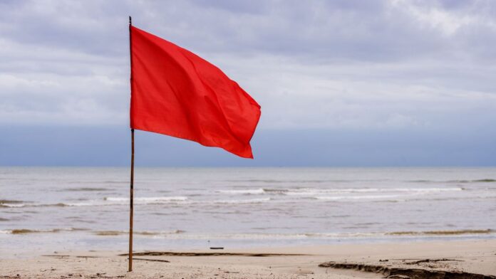 bandera roja