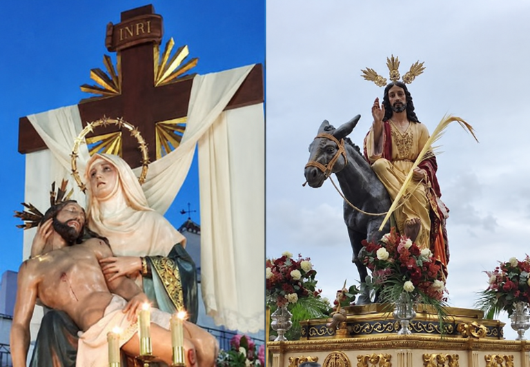 Cómpeta arranca sus actos con motivo del 75 aniversario de dos de sus imágenes más queridas de su Semana Santa