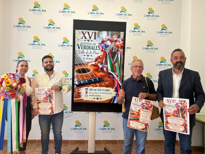 RP XVI Festival Verdiales Villa de la Pasa El Borge
