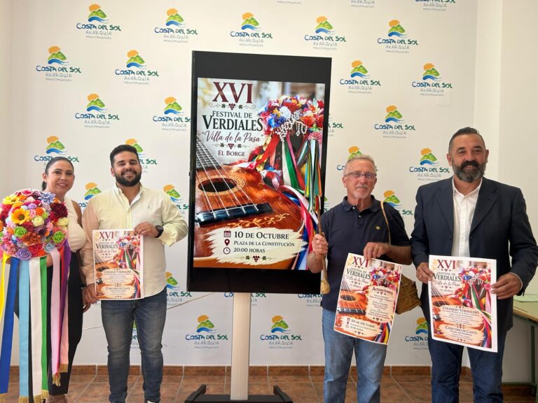 Cinco pandas de los tres estilos participarán en la XVI edición del Festival de Verdiales ‘Villa de la Pasa’ de El Borge