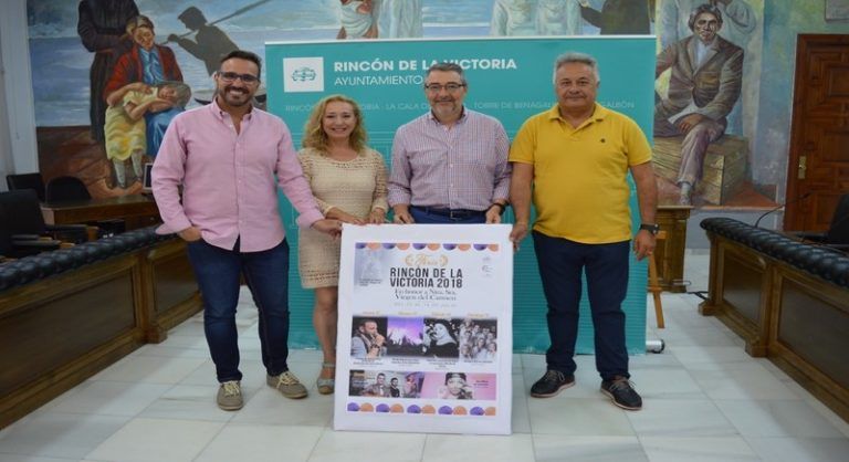 Rincón de la Victoria celebra su Feria en honor a Ntra. Sra. Virgen del Carmen del 12 al 16 de julio