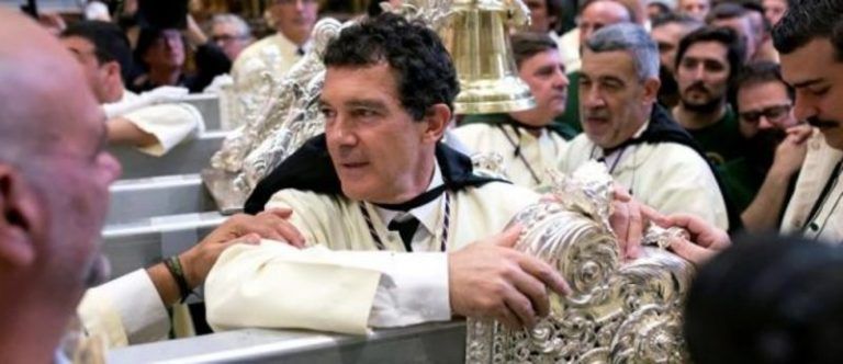 Antonio Banderas, fiel a la tradición en Málaga