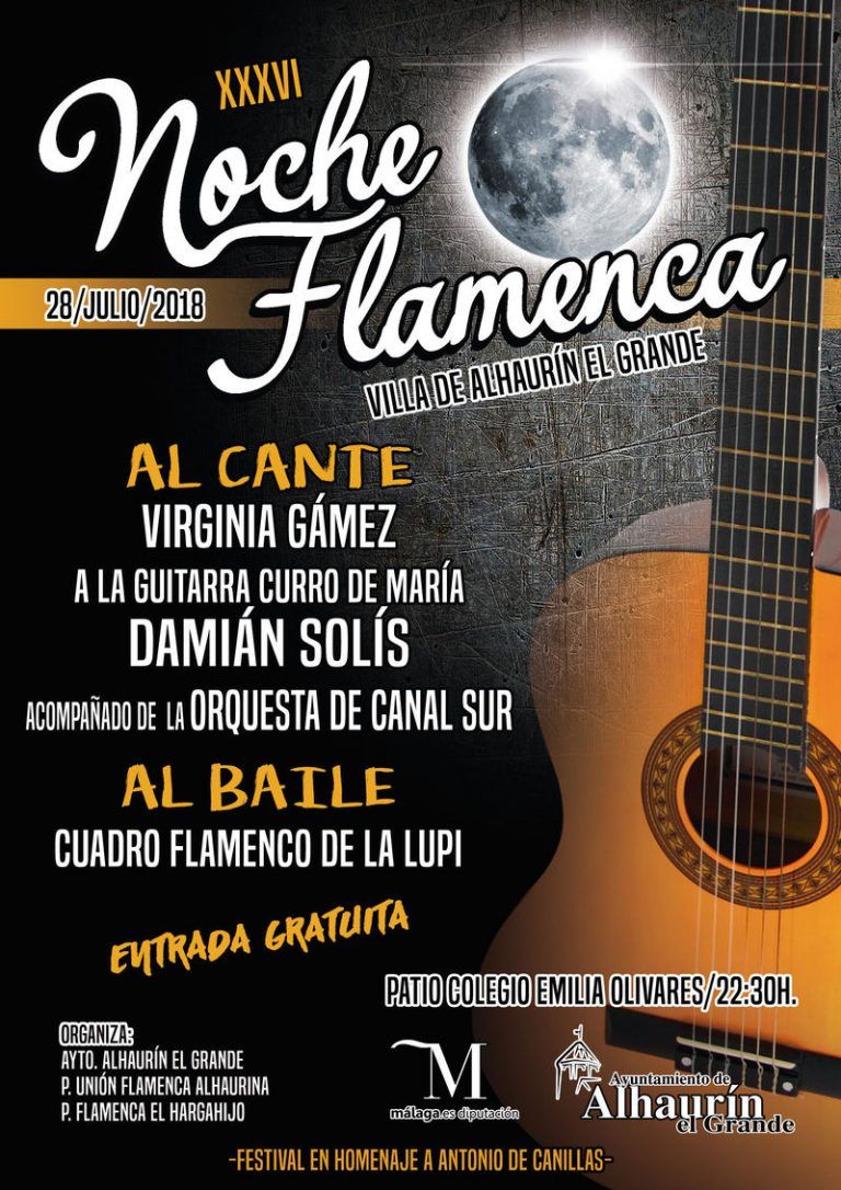 Alhaurín el Grande celebrará este sábado su gran Noche Flamenca
