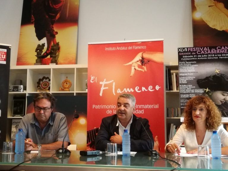 El Instituto Andaluz del Flamenco acoge la presentación del 47 Festival de Cante Grande de Casabermeja