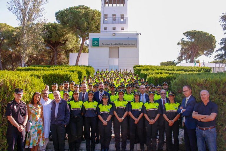 Ocho alumnos inician en la ESPA la nueva promoción de ingreso en cuerpos de la Policía Local de la provincia de Málaga
