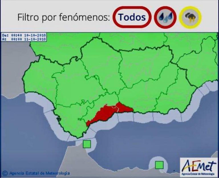 La inestabilidad por las lluvias imperará hasta el jueves