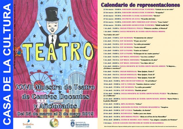 programacion muestra de teatro, benalmadena